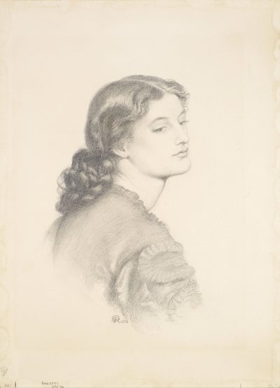 Portrait of Ada Vernon by Dante Gabriel Charles Rossetti